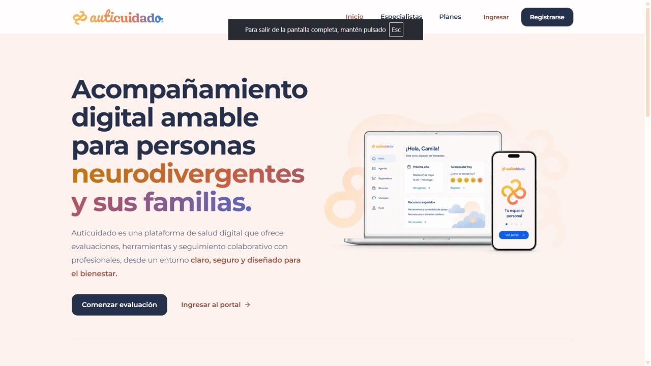 Captura de Auticuidado